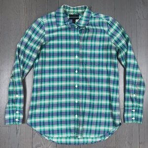 J.Crew Boy Fit Plaid Flannel Long Sleeve 00P Shirt